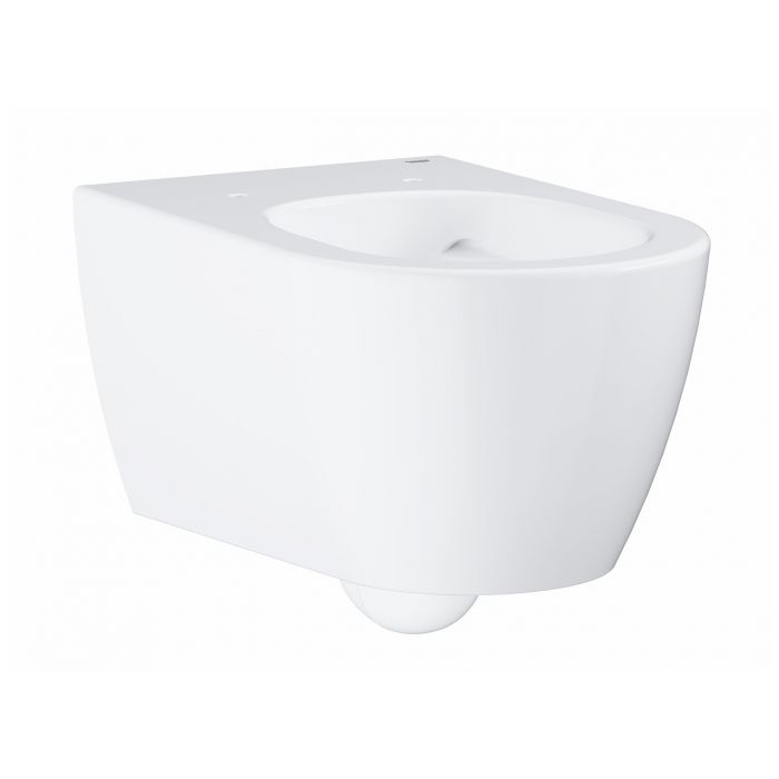 Essence miska WC ceramiczna bezkołnierzowa wisząca z odpływem poziomym 36 x 54 x 42 cm biel alpejska z powłoką PureGuard zestaw mocujący w komplecie