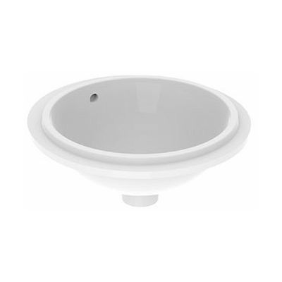 Variform umywalka ceramiczna podblatowa okrągły 390 x 390 mm biała