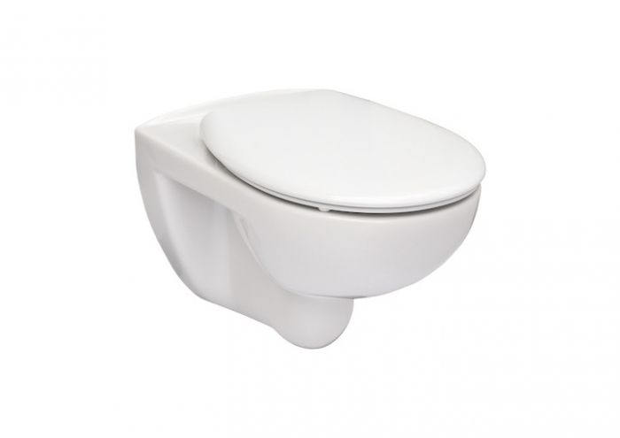 VICTORIA miska WC ceramiczna wisząca Rimless spłukiwanie 4/2l 37 x 54 x 39 cm biała