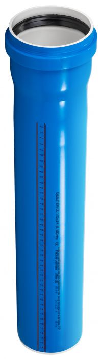 Rura Ultra UdBEM z kielichem niskoszumowa 110 mm 3 m niebieska
